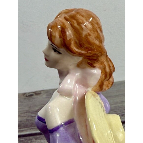 Coalport Sentiments "Picked Especially for You" Bone China Lady Figurine 2005 - Picture 15 of 17